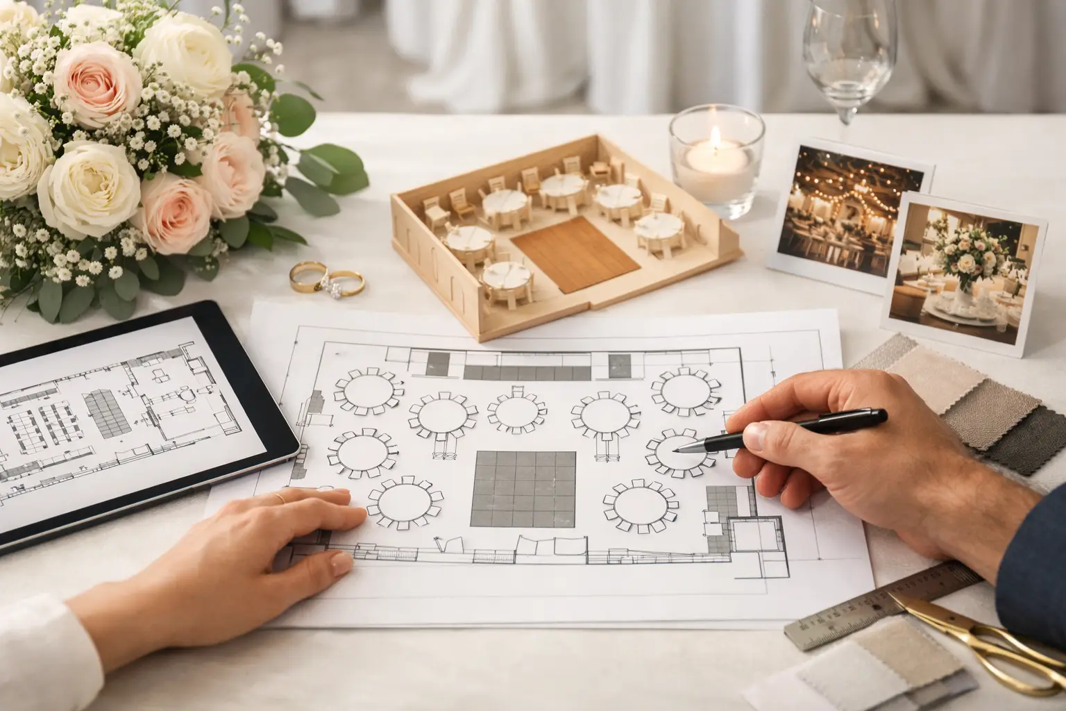 wedding reception layout planning guide featured