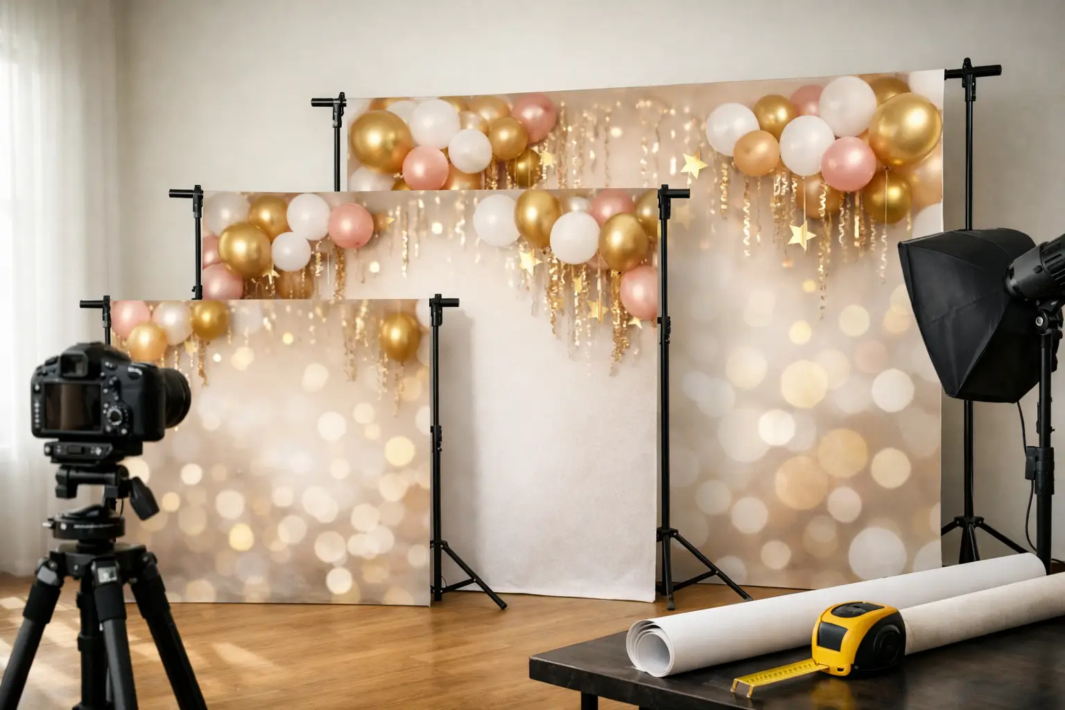 what size backdrop for party photos featured