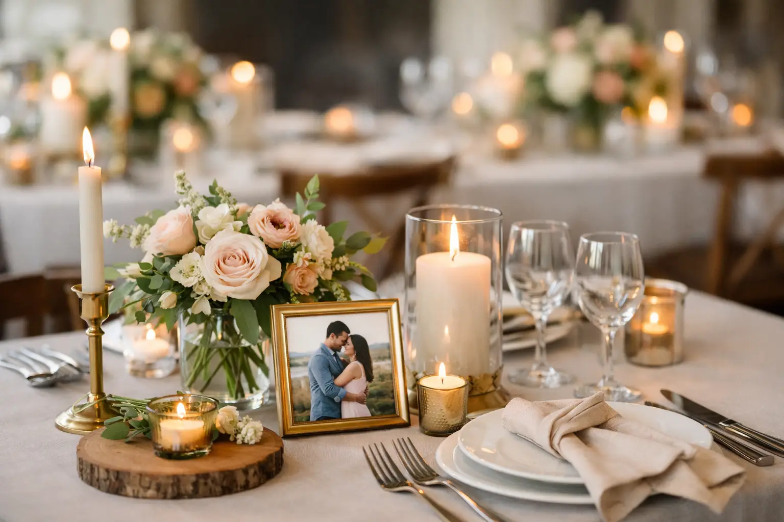 how to style reception tables that feel personal featured