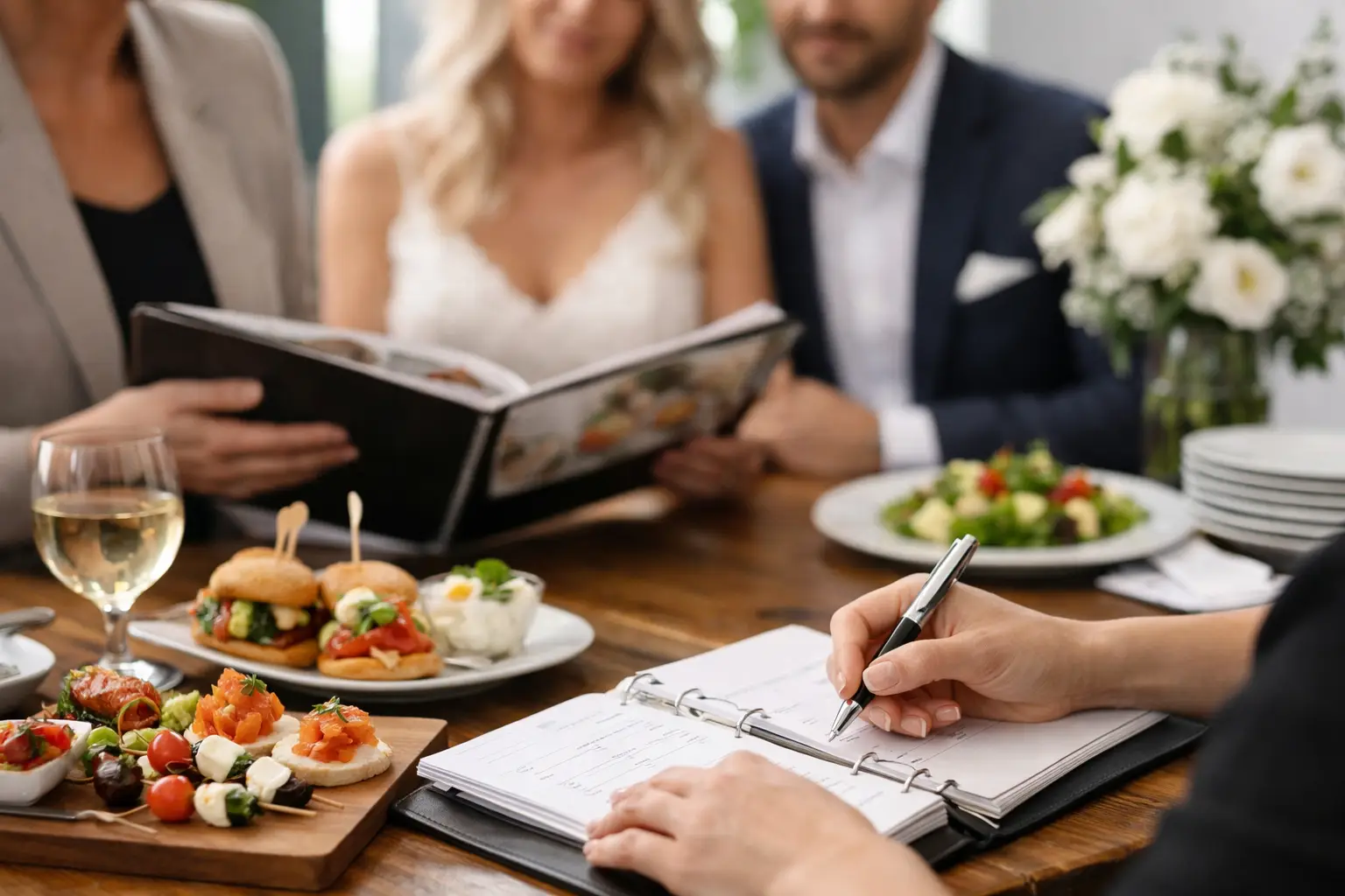 How to Plan Wedding Catering Without Stress