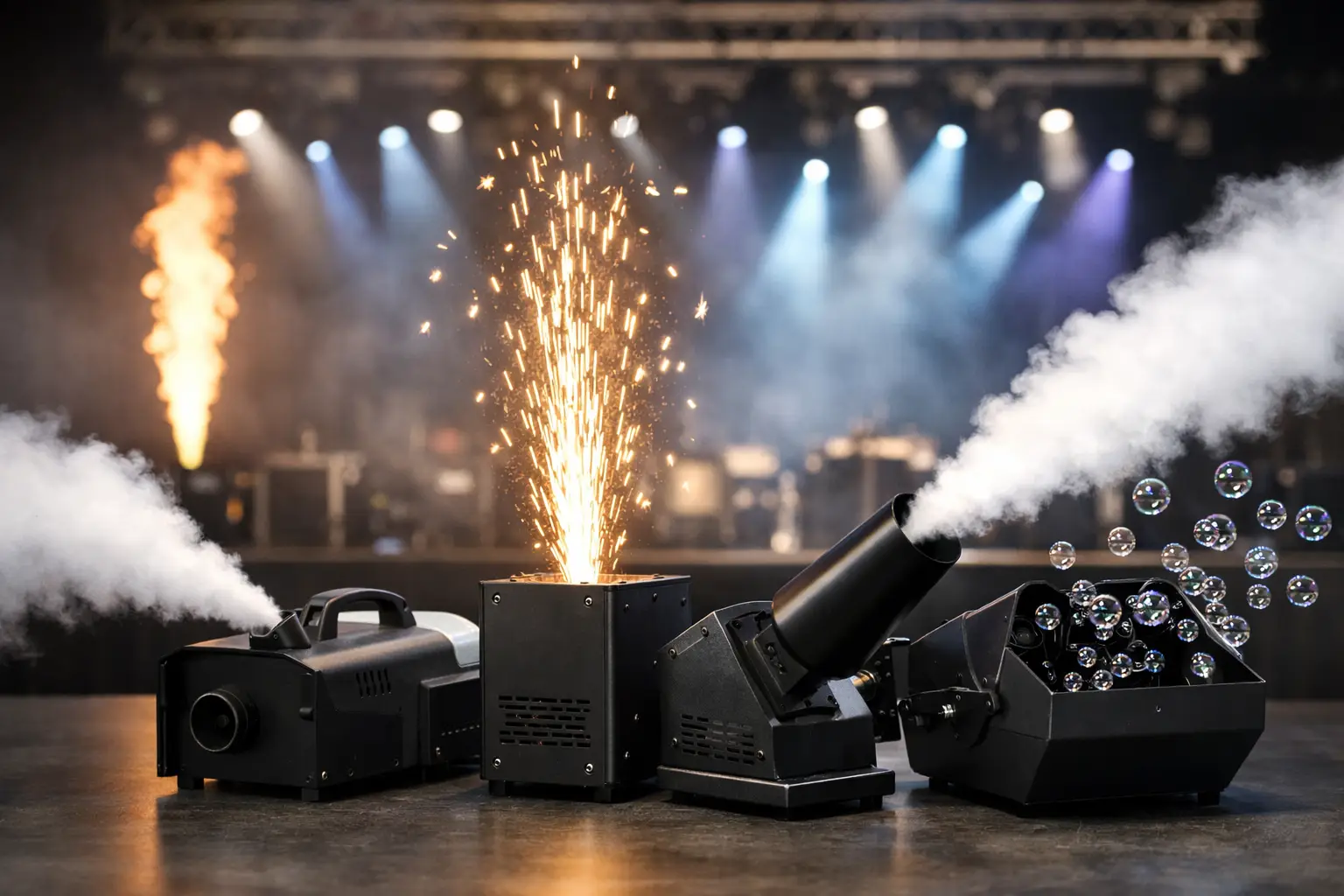Special Effects Machine Rental Guide for Events