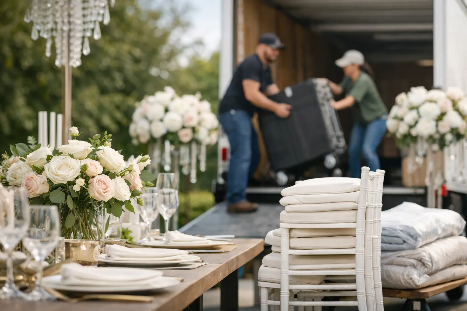 When Should Wedding Rentals Arrive? A Simple Plan