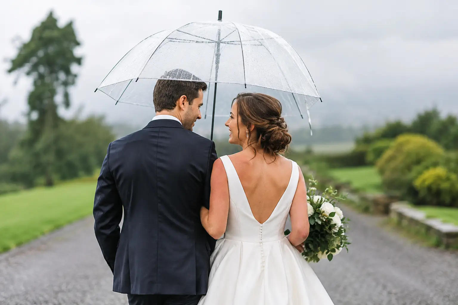 How to Plan Rain Backup for Your Wedding